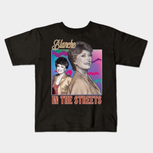 Blanche Devereaux //\/ Golden Girls 80s Tribute Design Kids T-Shirt